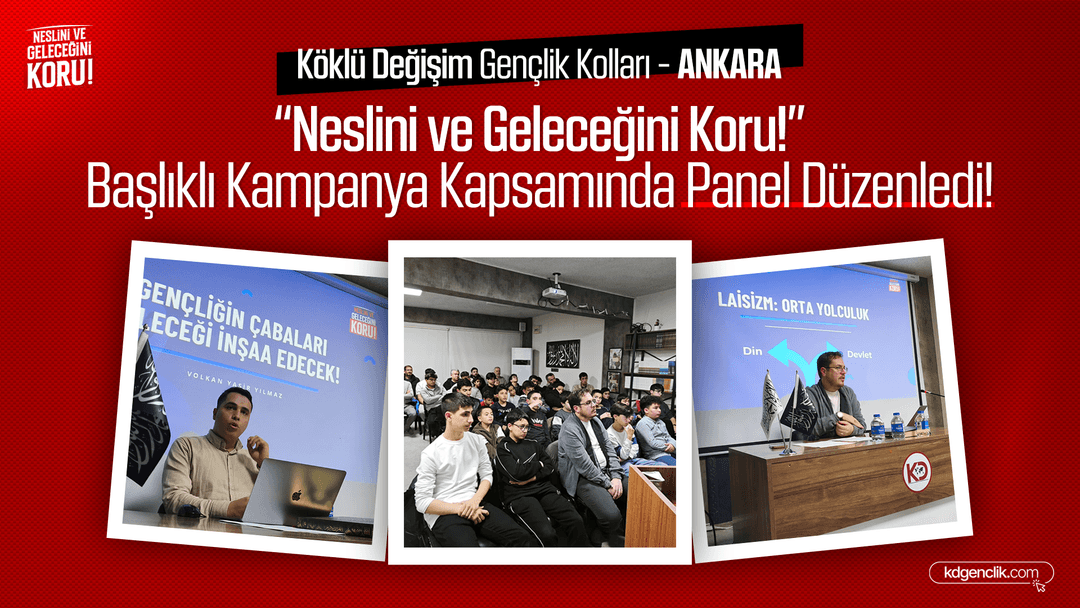 "Neslini ve Geleceğini Koru" Ankara Paneli