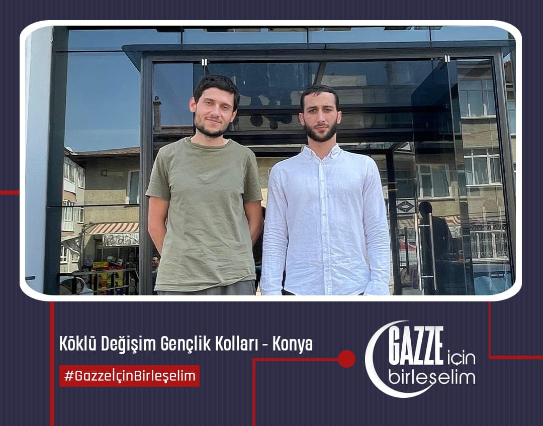 Köklü Değişim olarak “Gazze İçin Birleşelim” çağrısı ile başlattığımız ziyaretler kapsamında Konya Gençlik Kolları olarak Ribat Vakfı Gençlik Kolları'na bir ziyaret gerçekleştirdik.
