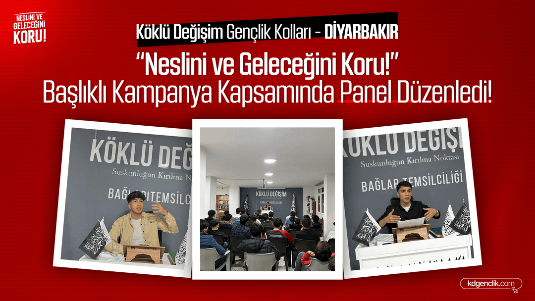 "Neslini ve Geleceğini Koru" Diyarbakır Paneli