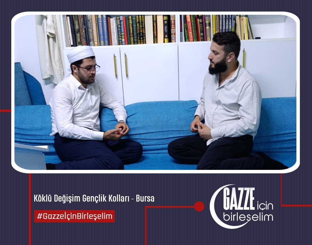 Köklü Değişim Gençlik kolları olarak “Gazze İçin Birleşelim” çağrısı ile başlattığımız ziyaretler kapsamında Bursa Norşin Medresesi'ne bir ziyaret gerçekleştirdik.