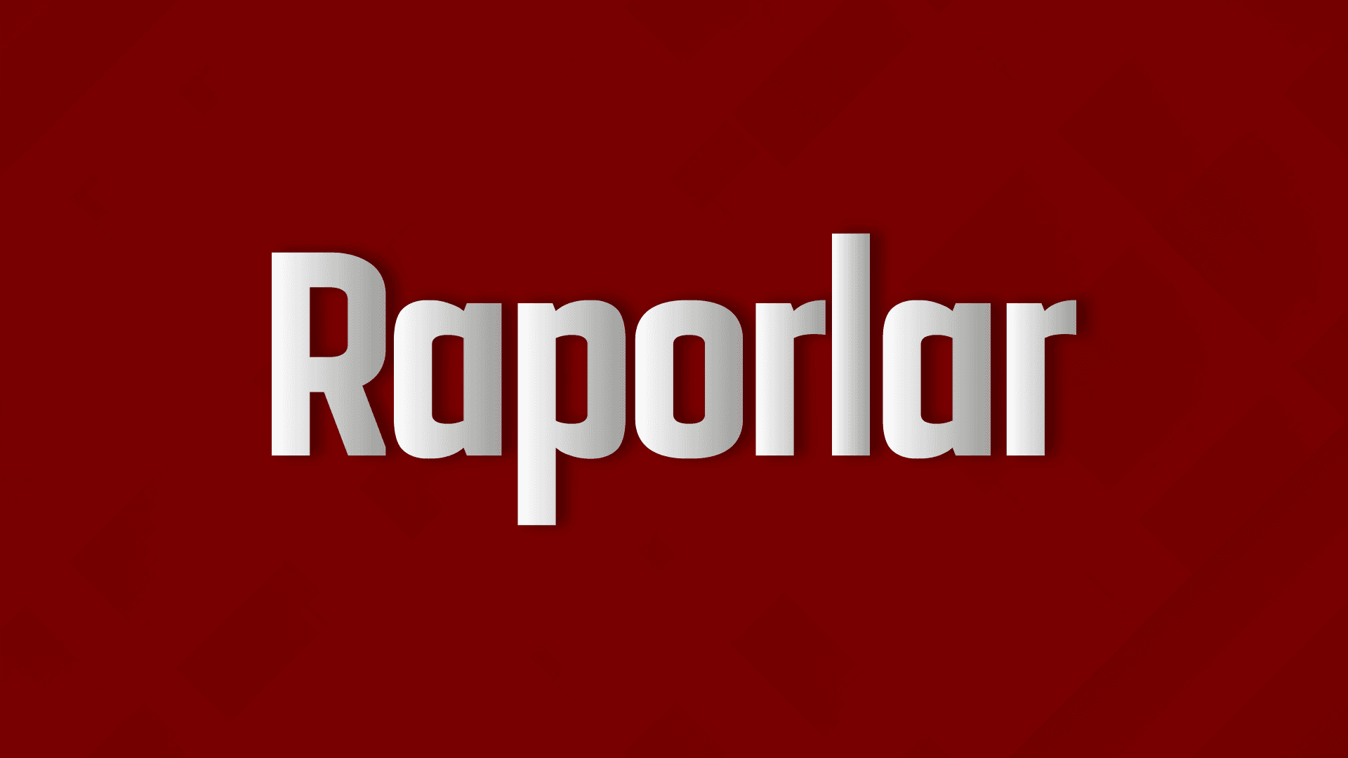 Raporlar