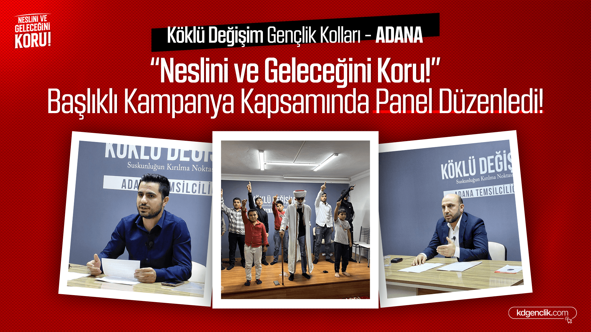 "Neslini ve Geleceğini Koru" Adana Paneli