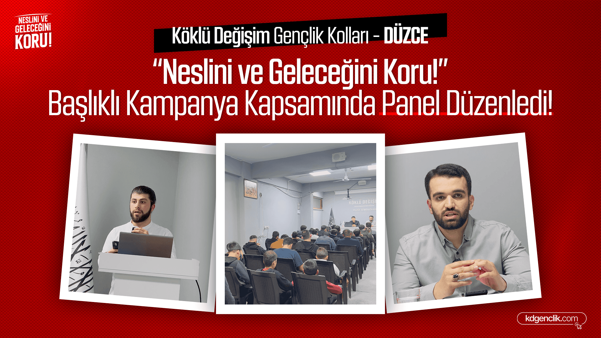 "Neslini ve Geleceğini Koru" Düzce Paneli