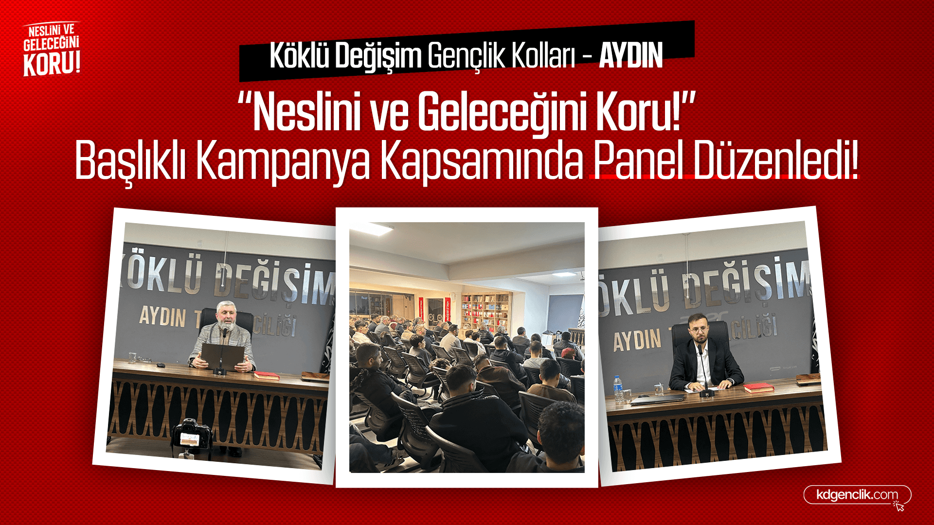 "Neslini ve Geleceğini Koru" Aydın Paneli