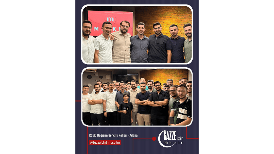 "Gazze için Birleşelim" ziyaretleri kapsamında Mesken ekibi ile bir araya geldik. 