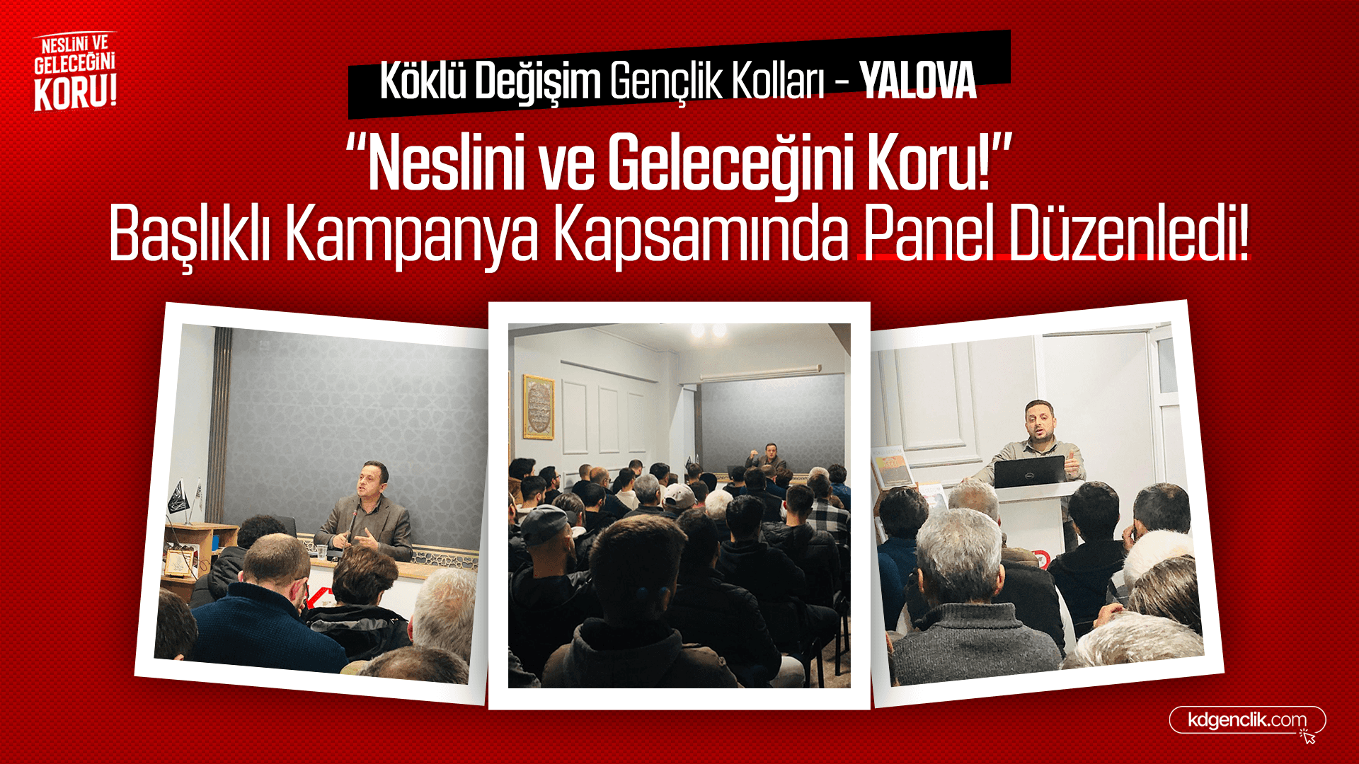 "Neslini ve Geleceğini Koru" Yalova Paneli